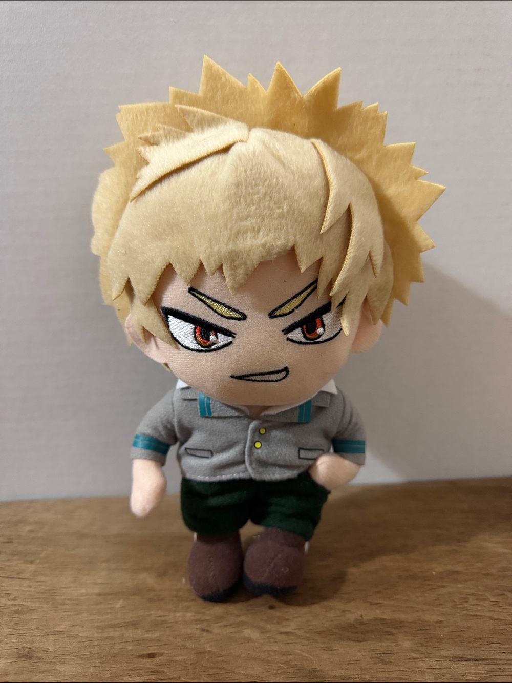 My Hero Academia Bakugo School Uniform 8" Plush Doll